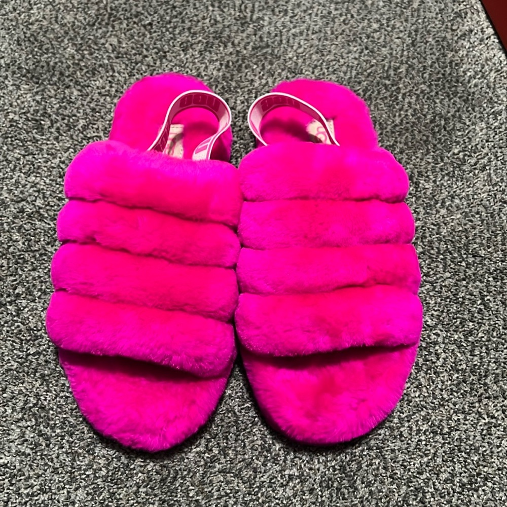 Pink Ugg slippers
